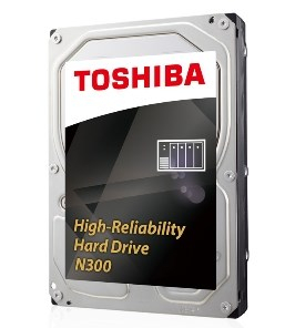 Toshiba N300 NAS Server — 4 Terabytes — SATA 6 Gbps