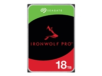 SEAGATE Ironwolf PRO Enterprise NAS HDD 18TB 7200rpm 6Gb/s SATA 256MB cache 8.9cm 3.5inch 24x7 for NAS & RAID Rackmount systems BLK