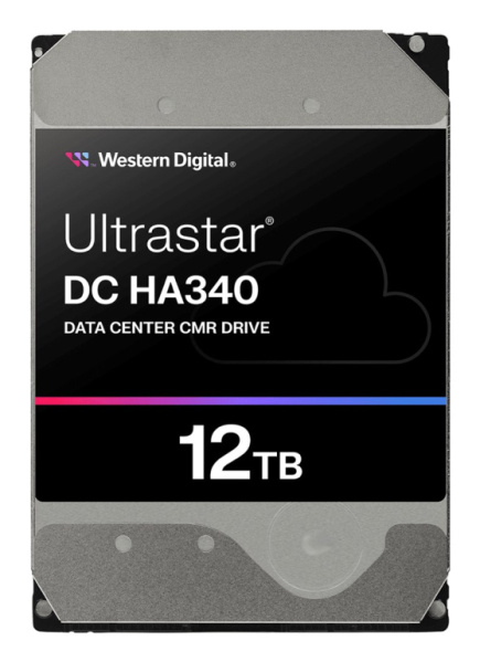 Western Digital Ultrastar DC HA340 internal hard drive 12 TB 7200 RPM 512 MB 3.5