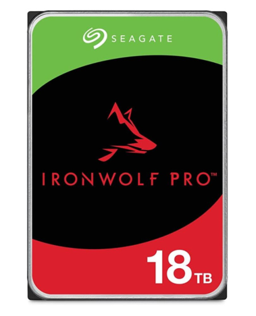 HDD|SEAGATE|IronWolf Pro|18TB|SATA|256 MB|7200 rpm|3,5