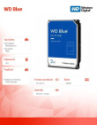 Western Digital HDD WD Blue 2TB 3,5 64MB SATAIII 5400 RPM