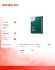 Synology HDD HAT3310-16T 16TB SATA 3,5, 512e 7,2k