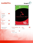 Seagate Drive IronWolfPro 10TB 3.5 256MB ST10000NT001