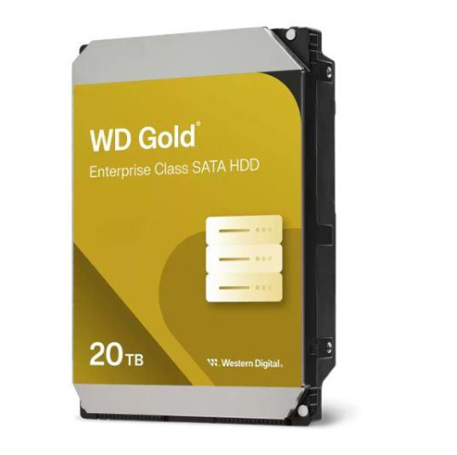HDD|WESTERN DIGITAL|Gold|20TB|512 MB|7200 rpm|3,5