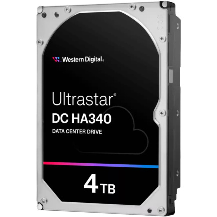 WESTERN DIGITAL Ultrastar DC HA340 8,89cm 3,5Zoll 26.1MM 4TB 256MB 7200RPM SATA
