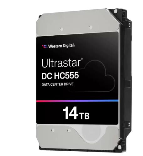 HDD|WESTERN DIGITAL ULTRASTAR|Ultrastar DC HC555|14TB|512 MB|7200 rpm|3,5