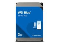 WD Blue 2TB SATA 6Gb/s HDD internal 3.5inch SATA3 256MB cache 5400RPM