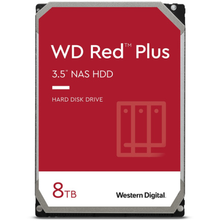 8TB WD WD80EFPX RED PLUS 5640 RPM 256MB 8TB WD WD80EFPX RED PLUS 5640 RPM 256MB