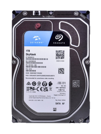 Seagate SkyHawk internal hard drive 1 TB 256 MB 3.5'' Serial ATA III (ST1000VX013)