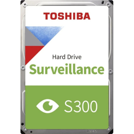 Toshiba S300 Surveillance - Hard drive - 6 TB - internal - 3.5'' - SATA 6Gb/s - 5400 rpm - buffer: 128 MB 