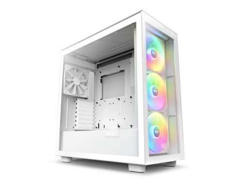 NZXT PC Case H7 Elite RGB with window white