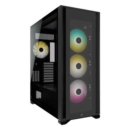 Corsair | Tempered Glass Full-Tower PC Case | iCUE 7000X RGB | Side window | Black | Full-Tower | Power supply included No | ATX 394930