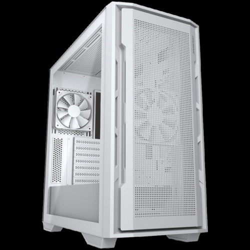 COUGAR | Uniface White | PC Case | Mid Tower / Mesh Front Panel / 2 x Fans / TG Left Panel