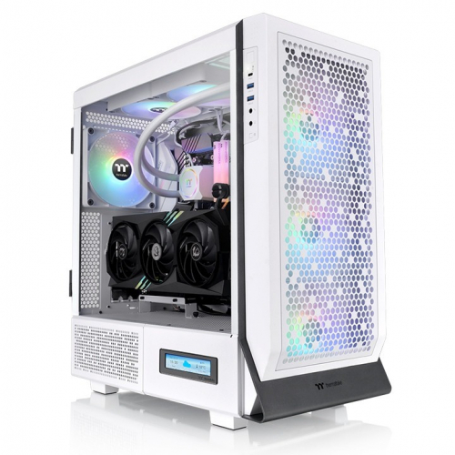 Thermaltake Ceres 500 A RGB Snow Tempered Glass