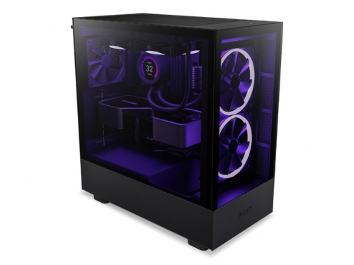 NZXT PC Case H5 Elite with window black