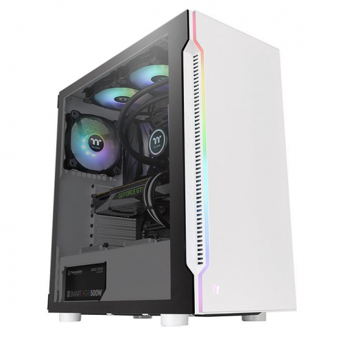 Thermaltake PC case - H200 TG Snow RGB