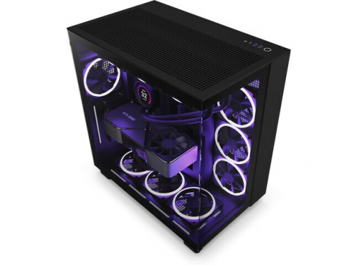 NZXT PC Case H9 Flow with window black