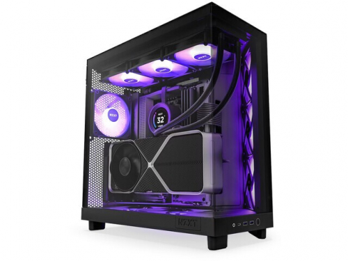 NZXT PC Case H6 Flow RGB with window black