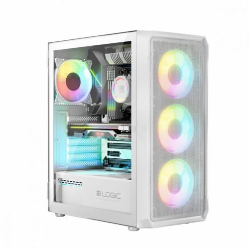 Logic Concept Computer cases PORTOS ARGB MIDI White