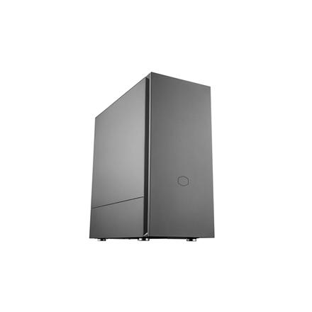 Cooler Master | Silencio S600 with steel side panel | Black | Mini ITX, Micro ATX, ATX | Power supply included No