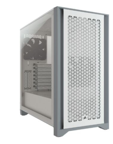 Corsair Case 4000D Airflow TG White Mid Tower ATX