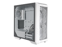 COOLER MASTER PC case HAF 500 Midi tower ARGB white