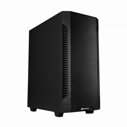 Chieftec Elox Series AS-01B-OP - Tower - ATX (ATX) - black - 2xUSB3.2 1xUSB2.0 - 1x 120mm PWM fan pre-installed