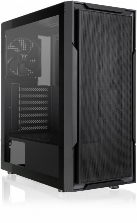 Thermaltake PC case Versa XM1 Tempered Glass 120mm Fan USB3.0 - black