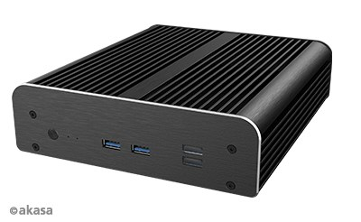 Akasa Newton TN UCFF Chassis (Intel NUC), OEM - Black