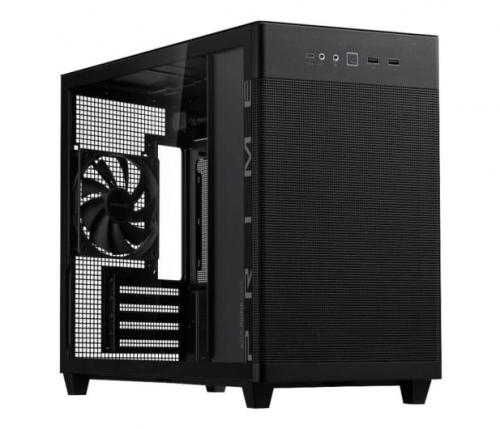 Asus PC case Prime AP201 Tempered Glass MicroATX black