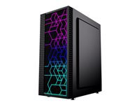 GEMBIRD computer case Fornax 2500 ATX - ARGB backlight black