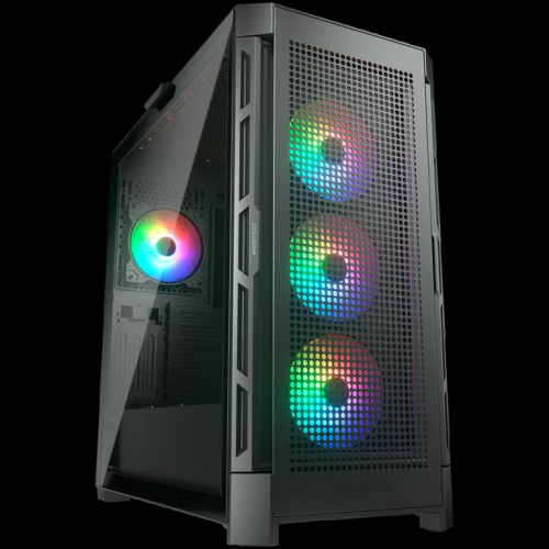 COUGAR | Duoface Pro RGB | PC Case | Mid Tower / TG & Airflow Front Panel / 4 x ARGB Fans / TG Left Panel