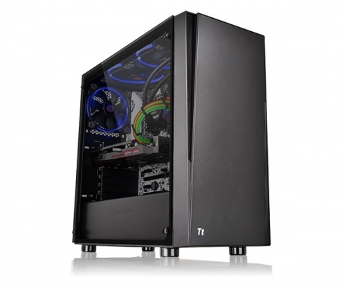 Thermaltake Versa J21 USB3.0 Tempered Glass - Black