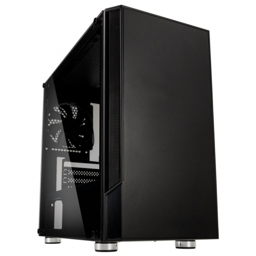 Kolink Citadel Micro-ATX Case, Tempered Glass - Black