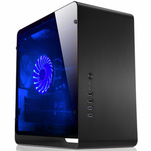 Jonsbo UMX3 Window Micro ATX, Tempered Glass - black