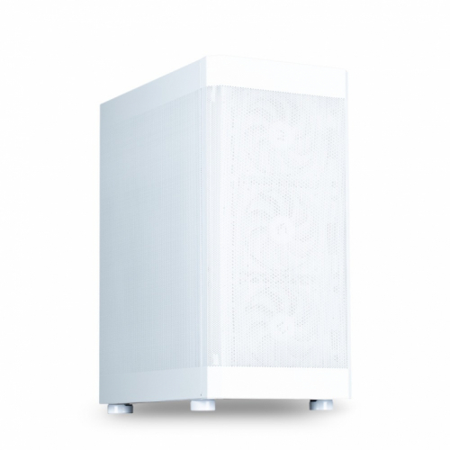 Zalman I4 ATX Mid Tower PC Case 6 Fans White