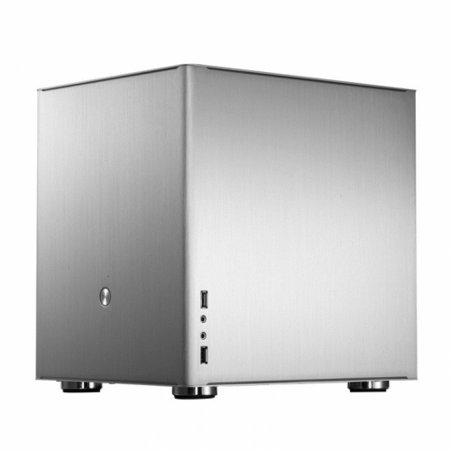 Jonsbo V4 Micro-ATX Cube Case - silver