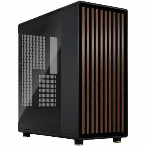 Midi Fractal Design North Charcoal Black Window Clear