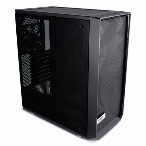 Fractal Design Meshify C Blackout Tempered Glass 2.5'/3.5' drive capacity uATX/ATX/ITX