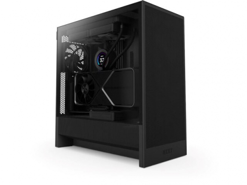 NZXT H5 FLOW (2024) MIDI TOWER CASE WITH WINDOW BLACK