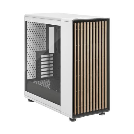 Fractal Design | North XL | Chalk White TG Clear | Mid-Tower | Power supply included No