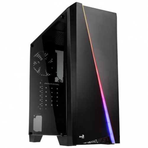 AeroCool Computer case PGS CYLON RGB ADVANCE BLACK/USB3/ATX