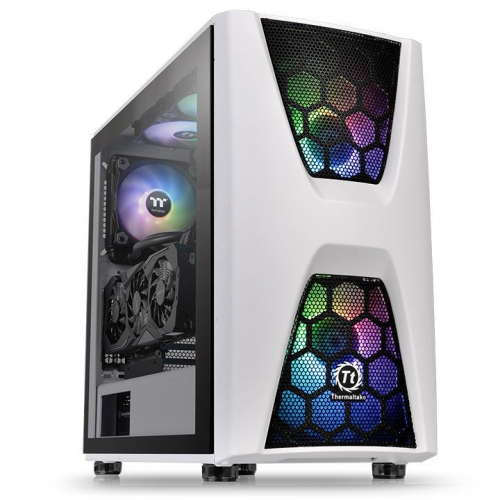 Thermaltake PC case Commander C34 Tempered Glass ARGB Snow Edition