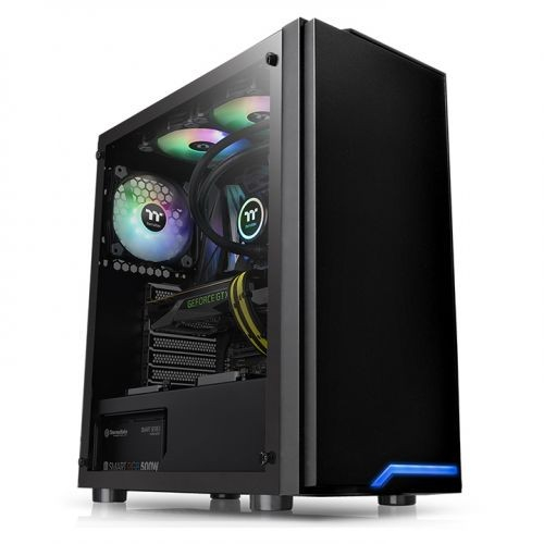 Thermaltake Computer case - H100 Tempered Glass