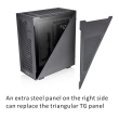 Thermaltake Case Divider 500 TG Black