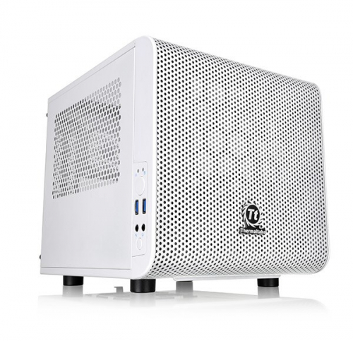 Thermaltake Core V1 Snow Edition Cube White