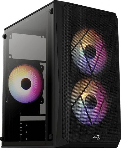 AeroCool CS-107 BLACK ARGB USB 3.0 Mini Tower