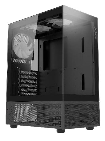 XPG INVADER X MINI KOMPAKTES MID-TOWER-CASE Black