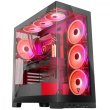 MODECOM Black COMPUTER CASE SPACE ARGB