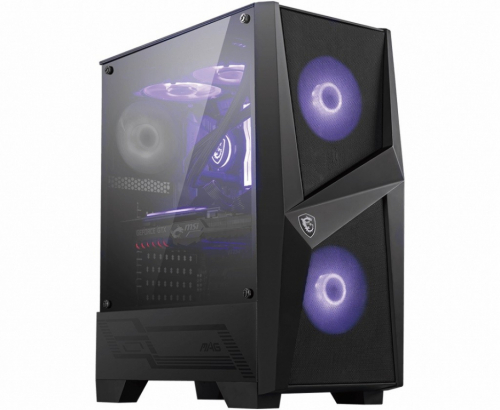 MSI PC Case MAG FORGE 100M RGB FAN Glass Window 2xUSB